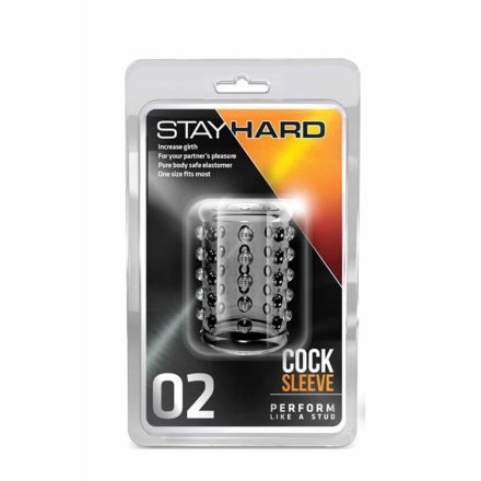 Stay Hard Cock Sleeve 02 Clear