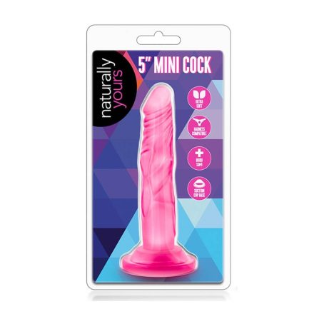 Naturally Yours 5 inch Mini Cock Pink