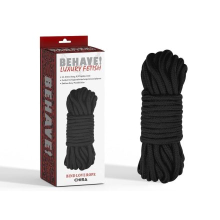 Bind Love Rope Black