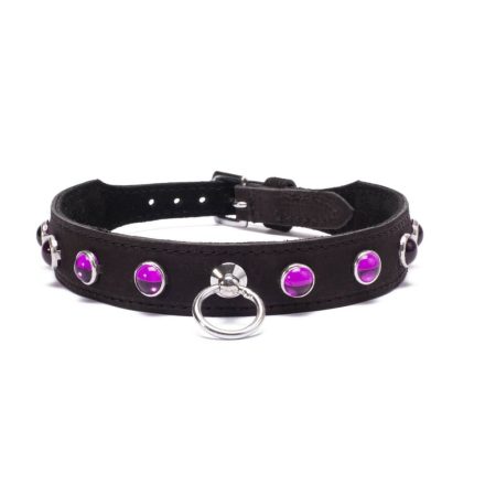 Octane Crystal Collar Hot Pink