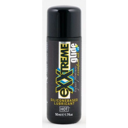 HOT eXXtreme Glide - siliconebased lubricant + comfort oil a+ 50 ml