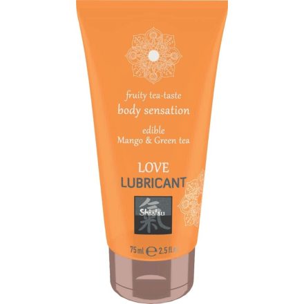 Love Lubricant edible - Mango & Green Tea 75ml