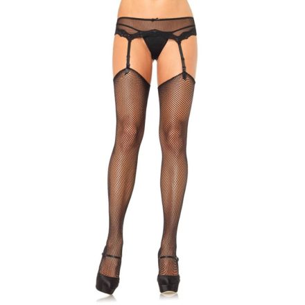 729020 FISHNET STOCKING O/S BLK