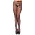 721404Q PLUS SIZE CROTCHLESS FISHNET PANTY HOSE PLUS SI BLK