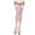 Sheer Thigh Highs - WHITE - O/S - HOSIERY