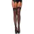 Sheer Thigh Highs - BLACK - O/S - HOSIERY