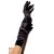 Wrist Length Satin Gloves, black, O/S