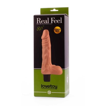 8" Real Feel Cyberskin Vibrator  10