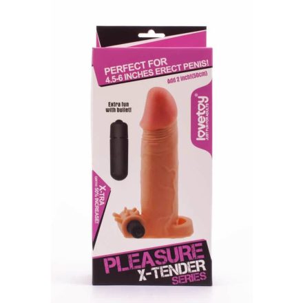 Pleasure X-Tender Vibrating Penis Sleeve #2