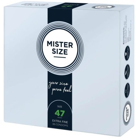 MISTER SIZE 47 mm Condoms 36 pieces