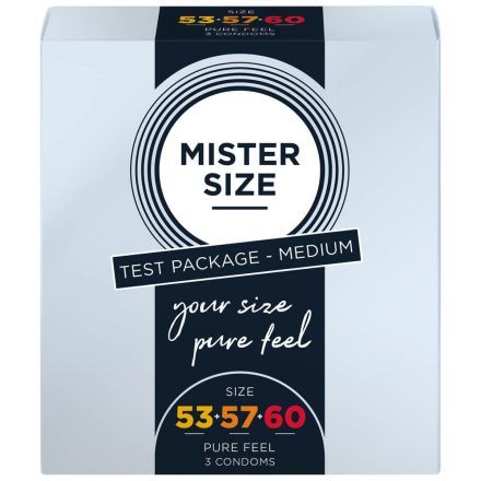 MISTER SIZE - 53-57-60 (3 condoms)