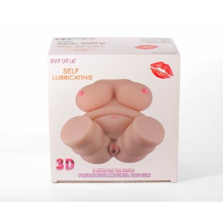 Double Hole 3D Masturbator V