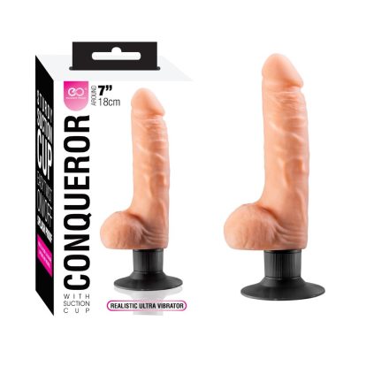 CONQUEROR 7" TPR MULTI-SPEED VIBRATOR