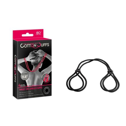 COTTON CUFFS BLACK