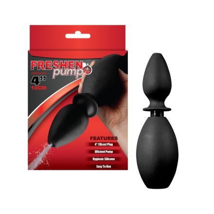 FRESHEN PUMP BLACK 4"