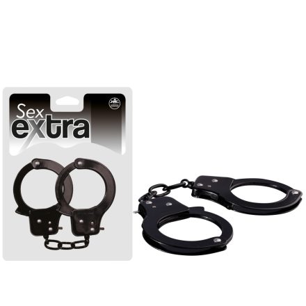 SEX EXTRA - METAL CUFFS BLACK