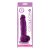 ColourSoft 5 inch Soft Dildo Purple