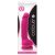 Colours Dual Density 5 inch Dildo Pink