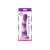 Colours - Pleasures - Yum Yum  6" Dildo - Purple