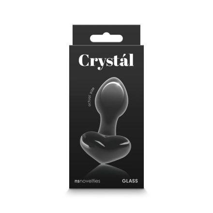 Crystal - Heart - Black