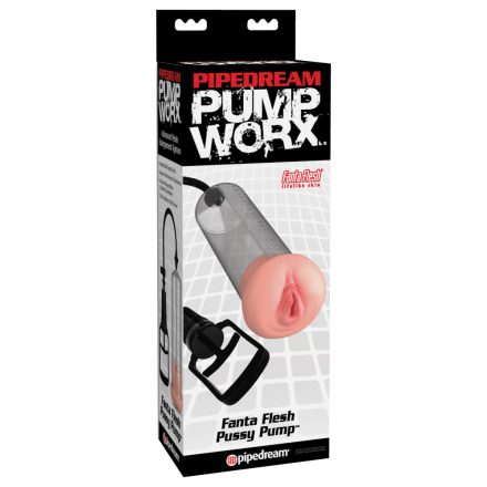 Fanta Flesh Pussy Pump  Clear/Light/Black