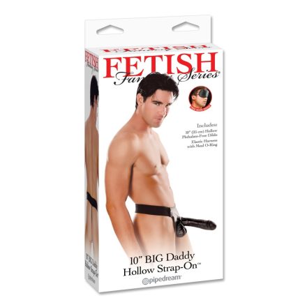 Big Daddy Hollow 10" Strap-on Black