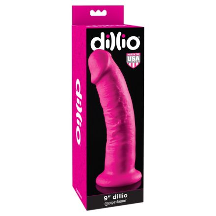 9" Dildo  Pink