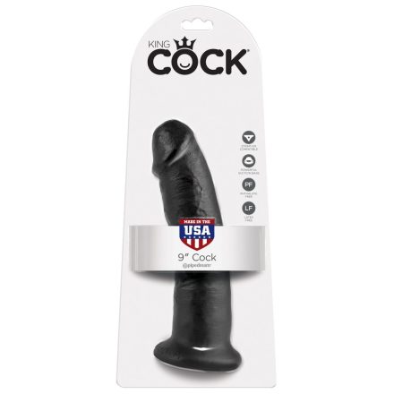 9" Cock  Black