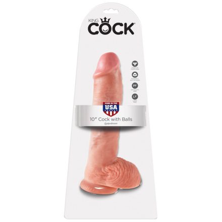 10" Cock with Balls  Light