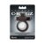 Vibrating Silicone Super Ring  Black