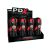 Pipedream Extreme Elite Vibrating Stroker Display - 12 pcs Light/Black