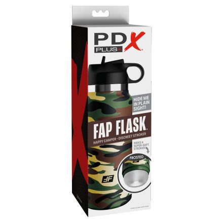 Fap Flask - Happy Camper Discreet Stroker