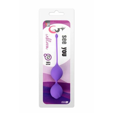 See You In Bloom Duo Balls 29 mm Purple