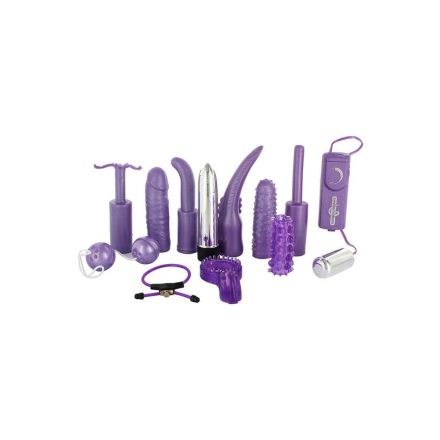 Dirty Dozen Sex Toy Kit Purple