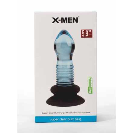 X-MEN Sharp Top 5.9" Anal Plug