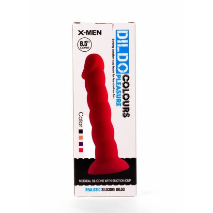 X-MEN 8.5" Dildo Colours Pleasure Black 2