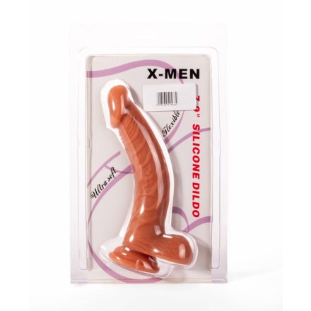 X-MEN 7.9" Silicone Dildo Flesh