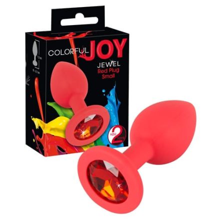 Colorful Joy Jewel Red Plug