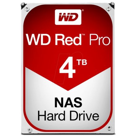 Western Digital 3,5" 4000GB belső SATAIII 7200RPM 256MB RED PRO WD4003FFBX winchester 5 év