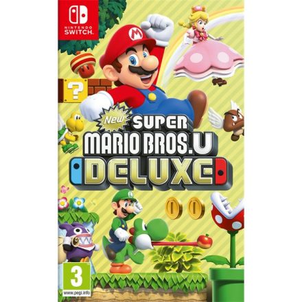 New Super Mario Bros U Deluxe Nintendo Switch játékszoftver