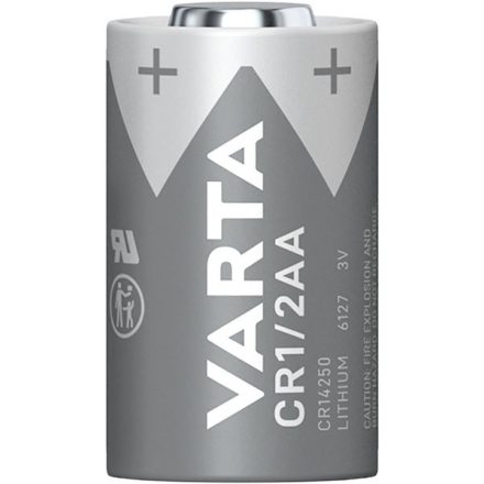 Varta 6127101401 CR 1/2 AA lithium fotó elem 1db/bliszter