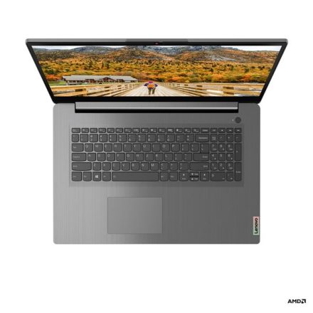 Lenovo Ideapad 3 17ALC6 17,3"HD+/AMD Ryzen 7-5700U/12GB/512GB/Int.VGA/FreeDOS/szürke laptop