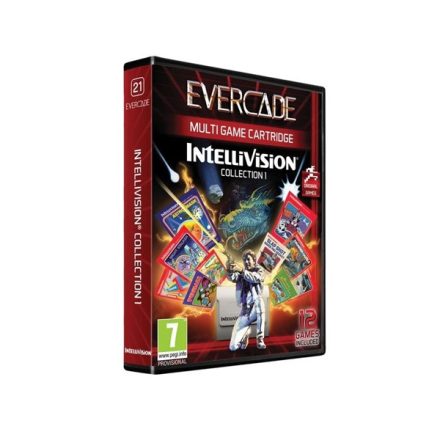 Evercade #21 Intellivision Collection 1 12in1 Retro Multi Game játékszoftver csomag