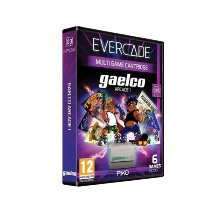 Evercade #03 Gaelco Arcade 1 6in1 Retro Multi Game játékszoftver csomag