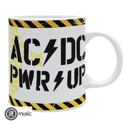 AC/DC "pwr up" bögre