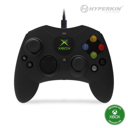 Hyperkin M01618-BK Duchess Xbox Series|One/Windows 11|10 fekete Xbox liszenszelt vezetékes kontroller