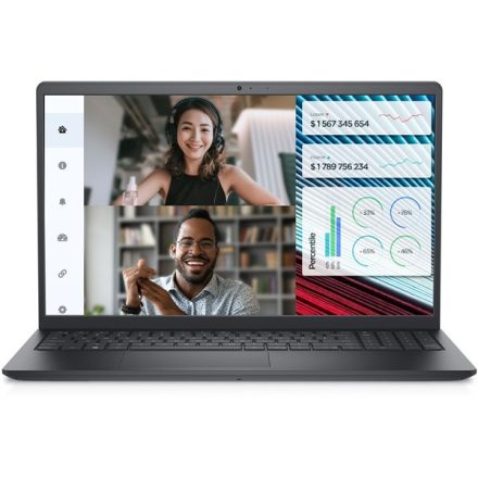 Dell Vostro 3520 15,6"FHD/Intel Core i5-1235U/16GB/512GB/Int.VGA/Linux/fekete laptop