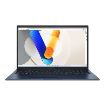 Asus Vivobook X1704ZA-AU355W 17,3"/Intel Core i3-1215U/8GB/512GB/Int.VGA/Win11/kék laptop