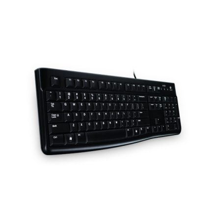 Logitech Billentyűzet - K120 (Vezetékes, USB, Magyar, OEM, fekete)