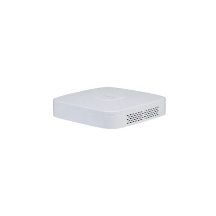 Dahua NVR Rögzítő - NVR2104-P-4KS3 (4 csatorna, H265,80Mbps rögzítési sávszélesség,HDMI+VGA,2xUSB,1xSata,PoE switch)